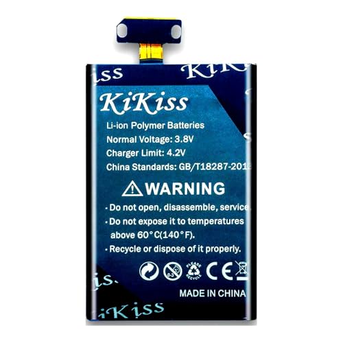 3700mAh Alta Capacidad Batería Compatible con LG Optimus Nexus 4 E960 Occam Mako/Optimus G Eclipse 4G LTE E970 E971 E975 F180 E973 LS970,BL T5,Li ión Polímero 0 Cycle Batería de Reemplazo