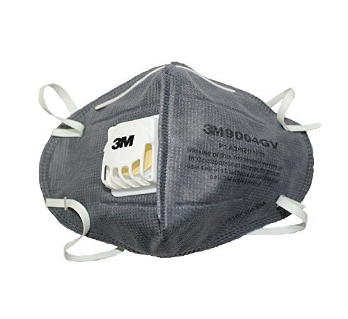 3M Rajvir International 9004GV Dust/Pollution/Disposable P1 Class Non-woven Fabric Mask with Exhaust Valve - Pack of 2 (B079LY1DLG) Amazon Price History, Amazon Price Tracker