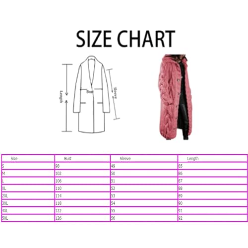 2023 Hand-Knitted Thick-Line Jumper Coat Women Long Knitted Cardigan Long Sleeve Thicken Winter Plus Size Sweater3