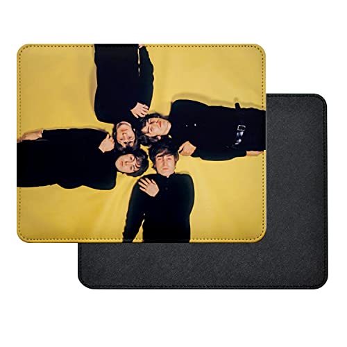 French Unicorn Tapis de Souris Aspect Cuir The Beatles Hampstead Studio Pop Vintage Photo 1965 – 22 x 18 cm - Les Beatles, Paul McCartney, John Lennon, RIngo Starr, George Harrison French Unicorn Tapis de Souris Aspect Cuir The Beatles Hampstead Studio Pop Vintage Photo 1965 - 22 x 18 cm – Image 3