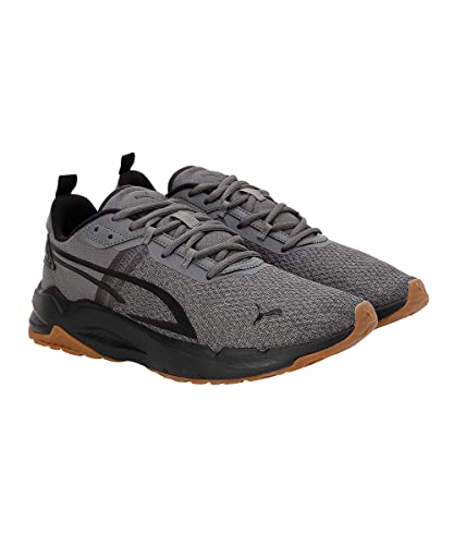 Image of Puma Unisex-Adult Stride Sneaker, Cool Dark Gray-Black, 7 UK