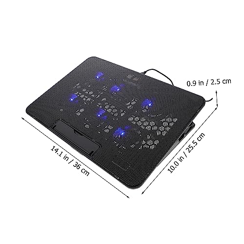 Base de refrigeración ajustable para laptop Tofficu miniatura 6