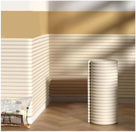 DIY 3D Padded Wall Panels - Self-Adhesive Cushioned Anti-Collision Padding for Bedroom, Playroom, Headboard Decor - Soft Upholstered Wall Art