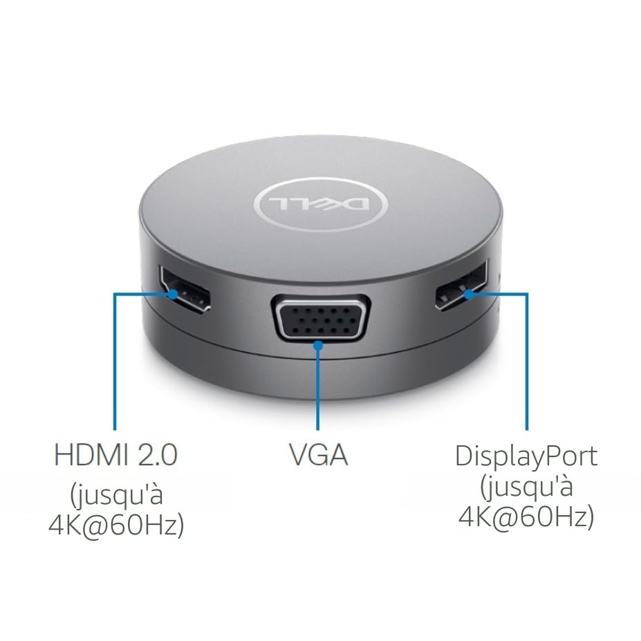 Dell Adaptateur multiport USB-C 7 en 1 - DA310 : Amazon.ca