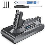 Morpilot Batteria per Dyson V10 SV12 8000mAh Dyson V10 SV12 Batteria per Cyclone V10 Animal V10 Absolute V10 Motorhead V10 Fluffy Aspirapolvere