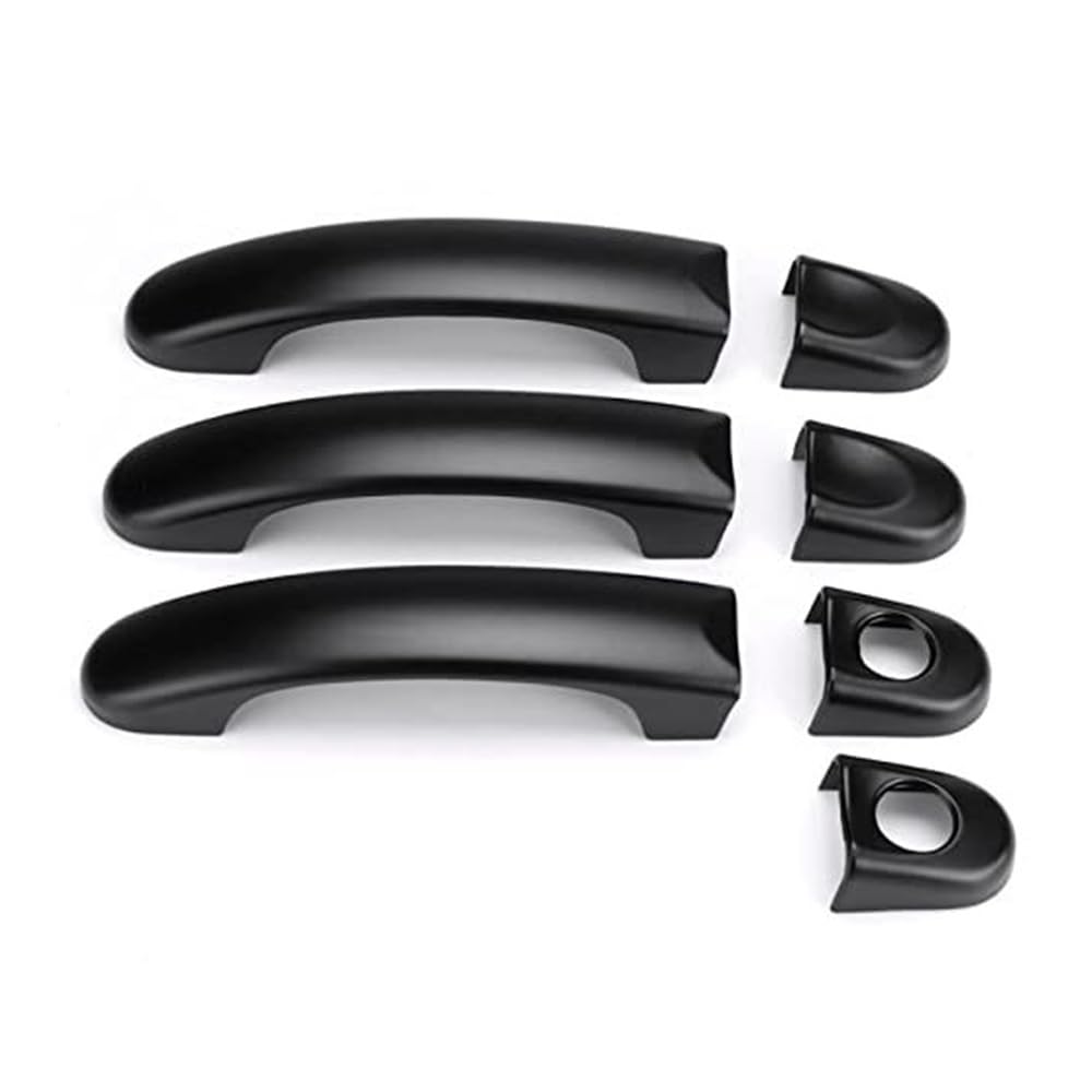 FLBZBLKASL Car Door Handle Cover for Vw for T5 Transporter 2003-2015 & for T6 2015+ External Trim Decor Right Handle