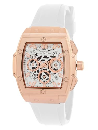 French Connection Analog White Dial Mens Watch-FCH3WR (B0D78MDWSQ) Amazon Price History, Amazon Price Tracker
