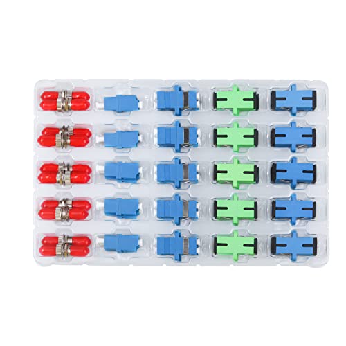 Adaptateur fibre optique monomode multimode SC LC ST pour panneau de brassage FTTH