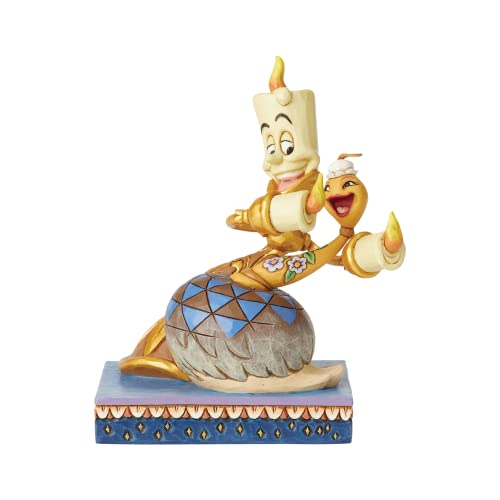Disney Traditions Lumiere and Plumette - Figura Decorativa