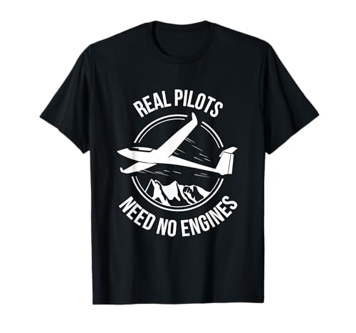 Funny glider aviator pilot gift glider T-Shirt