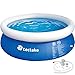 TecTake 800580 Swimming Pool, Leichter Auf- und Abbau, robuste und Starke Folie (Typ 5 | Nr. 402898)