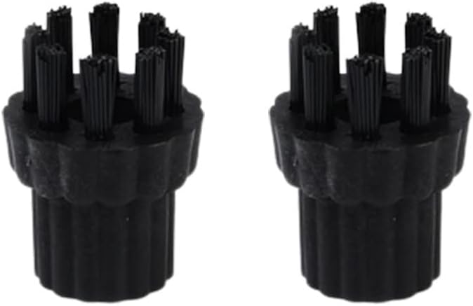 2/5/10x Nylon Brushes Steam Cleaner Nylon Brush Head Replacement Parts/Fit for Steam Mop Steam Cleaner Parts Home Appliance (Color : 10pcs)