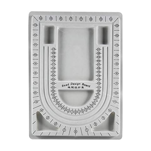Perlenbrett Halskette Perlen Schmuck Organizer Tray Design DIY Craft Tool Cover