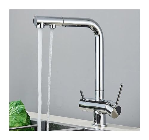 Robinet d'eau potable noir pour éliminer les bouteilles avec sa douchette