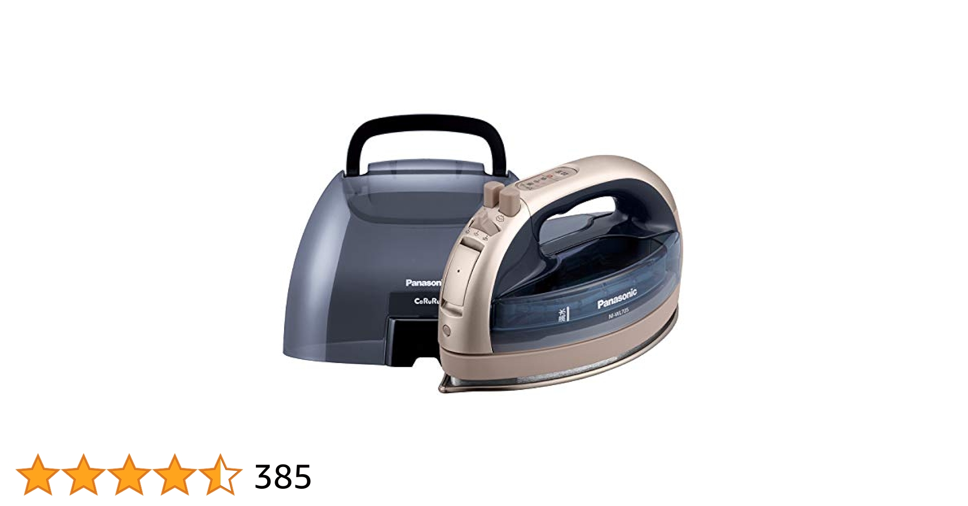 【最終値下】PanasonicCaRuRu スチームアイロン NI-WL705 最終値下】PanasonicCaRuRu スチームアイロン NI-WL705 概要