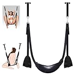 Sex Furnitures Adult Door Swings for Bedroom Hold to 300Lbs Sexy Swing for Couples Doorway Sex Frequent Flyer Door Swing Adult Door Swing for Couples Hanging Swing Sex Sling Heavy Sweater S044