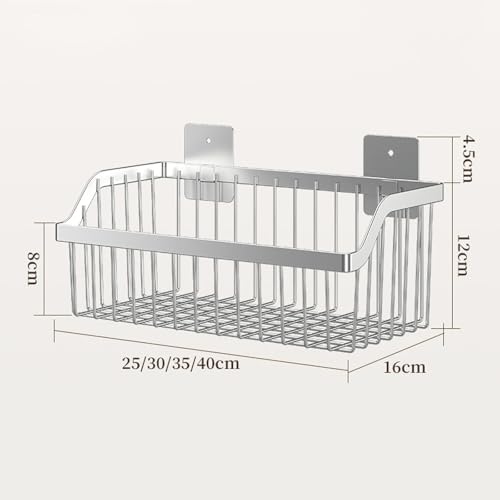 Cestas de acero inoxidable 304 duraderas para baño y cocina 3