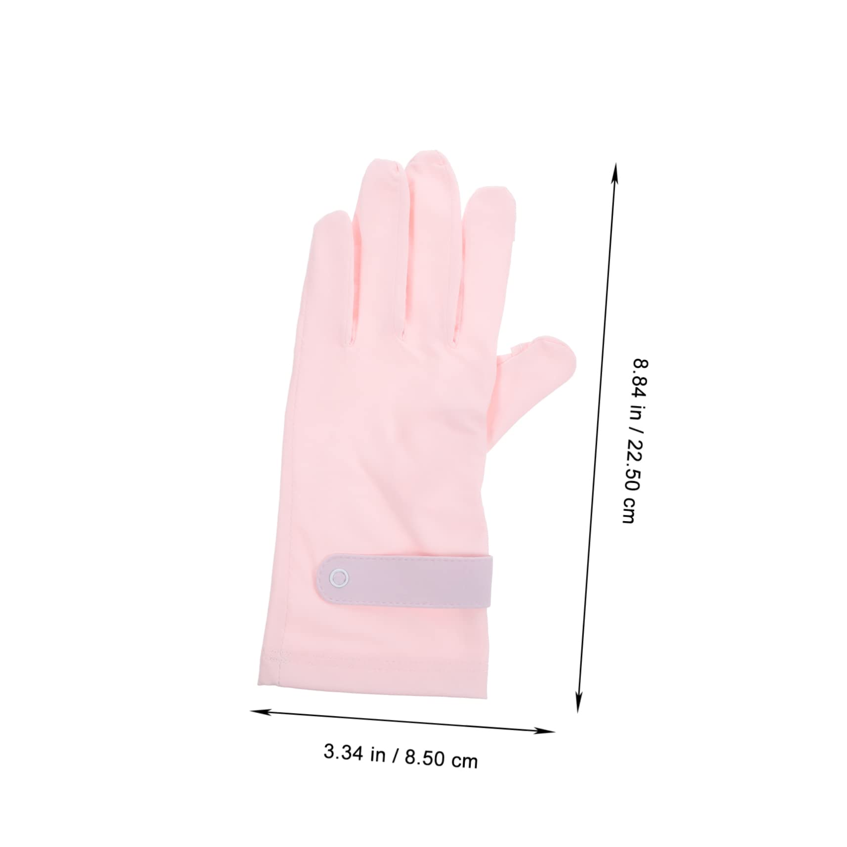 Beavorty 1Pair Breathable Summer Ice Gloves for Women UV Protection Riding Driving Gloves Portable Slip Design for Outdoor Sports Activities