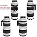 iShoot 78mm Tripod Mount Ring B(W) Lens Collar Support for Canon EF 70-200mm f/2.8L USM/is USM/is II USM/III USM, EF 100-400mm f/4.5-5.6L is USM, EF 35-350mm f/3.5-5.6L USM, EF 300mm f/4L is USM