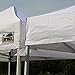 Eurmax 10 Ft Rain Gutter 10x10 Instant Canopy Pop Up Tent (White)