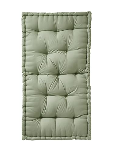 VERTBAUDET Matelas de Sol Style futon Vert Sauge 60X120