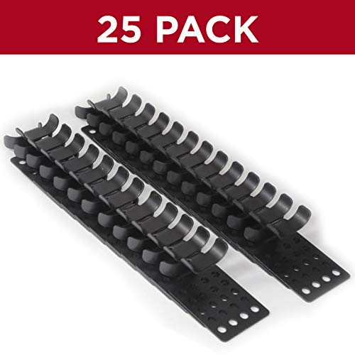 Heat Cable Roof Clip for Securing Ice Dam Heat Tape and Heat Cable to Roofs (25 Pack) (Aluminum)