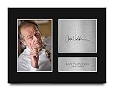 HWC Trading Jack Nicholson The Departed Gifts Printed Signed Autograph Picture for Movie Memorabilia Fans - US Letter Size