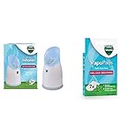 Vicks Personal Inhaler and VapoPads Menthol - 7 Scented pads with essential oils, Bundle