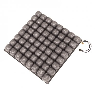CUSCINO A BOLLE D'ARIA IN PVC E GOMMA 1 SEZIONE CM.45X40X6 - CONFORME MARCATURA CE
