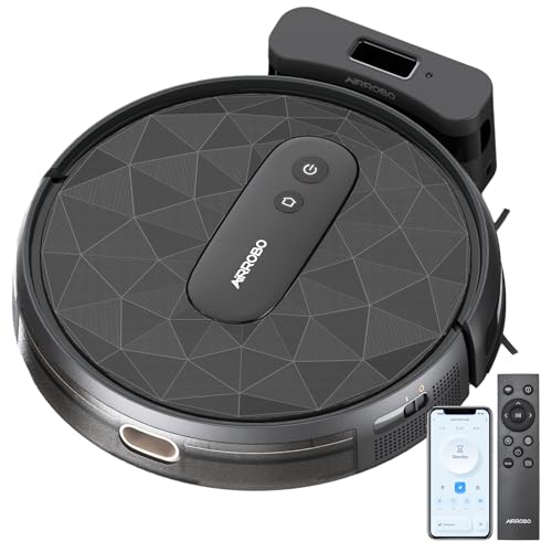 AIRROBO Robotic Vacuum Cleaner with 2800Pa Suction‌, Smart Navigation, 120-Min
