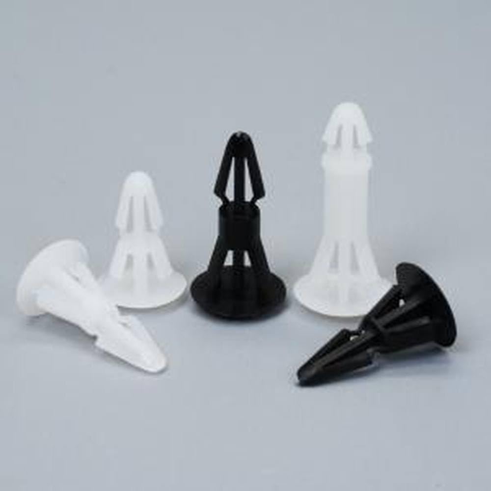 200 Pcs Stud Screw Isolation Stud M8X19.1 66 Nylon Black Bag RC-8H