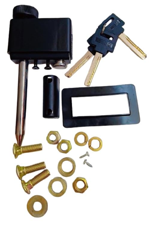 TECH MKS Gear Shift Lock Pin Type for Car Security System