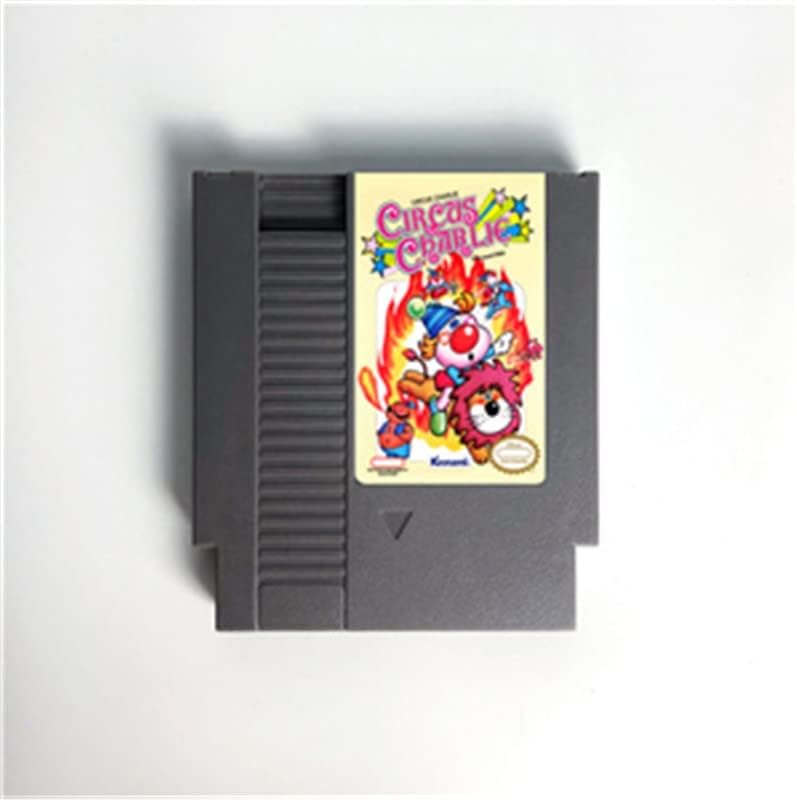 Circus Charlie Reproduction Retro Cartridge for 72 PINS Game Console