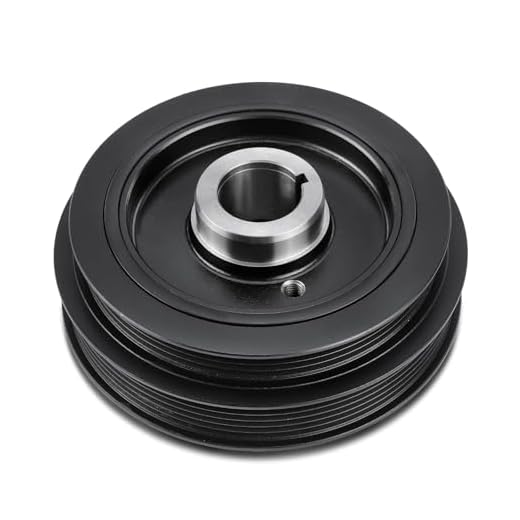 A-Premium Engine Harmonic Balancer Pulley Compatible with Toyota Camry 1994-2006, Avalon, Highlander, Solara, Sienna & Lexus ES300, ES330, RX300, RX330, RX400h, DOHC V6 3.0L 3.3L, for# 13408-0A010