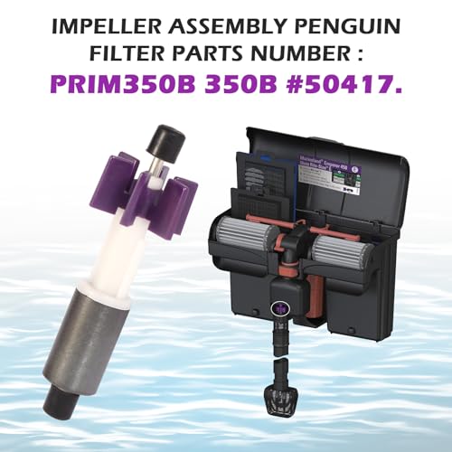 Image of PRIM350B 350b Impeller Assembly Penguin Filter Parts Replacement for Marineland Aquarium