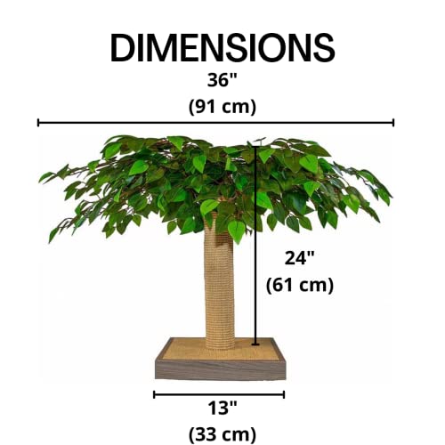 Rascador para Gatos Decorativo en Forma de Árbol Midlee miniatura 7