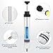 SMOTIVEPRO 500CC Fluid Extractor Pump, Automotive Fluid Change Syringe with a 42CM PU Long Hose & 2pcs 22CM PVC Extension Tubes