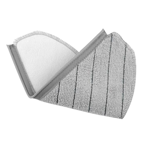 Image of Replacement Mop Pads Compatible with Ecovacs DEEBOT N20, N30 and N30 Plus, Microfibre Cleaning Cloth, Pack of 2