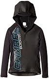 angesetzte Neopren Kapuze Camaro Kinder Shirt Langarm mit Kapuze Blacktec Hoody, Schwarz, 140