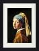 1art1 Johannes Vermeer - Das Mädchen Mit Dem Perlenohrring, 1665 Gerahmtes Bild Mit Edlem Passepartout | Wand-Bilder | Im Bilderrahmen 40 x 30 cm