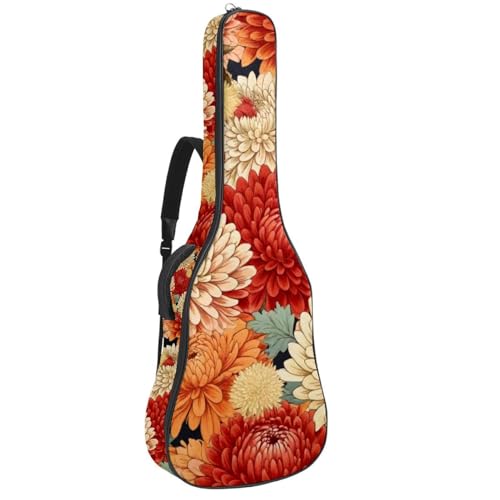 Sac guitare étanche 109 cm en tissu Oxford avec 2 poches