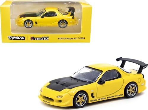 Mazda RX-7 FD3S Vertex Tarmac Works 1/64 réplique haut de gamme moulée