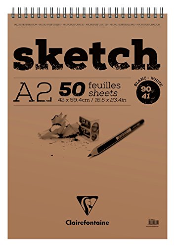  Clairefontaine 96601C - Un bloc à spirale de p...