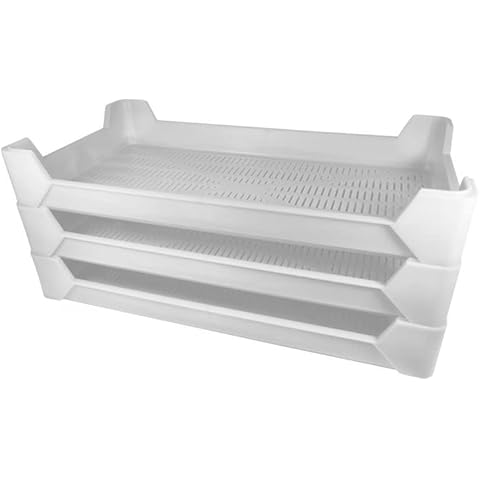 Drying Tray (3 Pack) - Greener Life Storage Boxes (16 Pack) - Combo Pack - Food Grade Polypropylene (PP) Cover