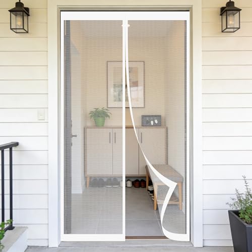 Moustiquaire porte sans perçage pour bloquer les insectes en été