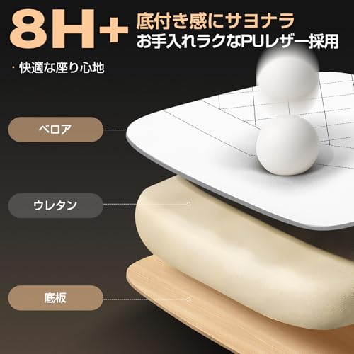 GTPLAYER ゲーミングチェア GT832-BROWN の商品画像 7
