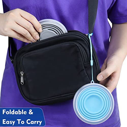 Nanaborn-Silicone-Collapsible-Cups-for-Camping-Travel-Small-Portable-Drinking-Cup-with-Lids-Reusable-for-Outdoor-Hiking-270ml-Blue-Gray-2Pack