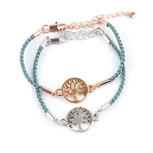 Fore 15 Pezzi Set di Ciondoli con Bracciale Albero...