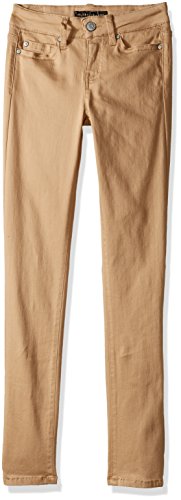 Celebrity Pink Girls' Big Super Soft Color Skinny, Khaki, 14