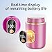 JUMGREEN Women's Portable Mini Electric Shaver, Painless Rechargeable Razor for Face, Legs, and Underarms – Compact & Travel-Friendly Design